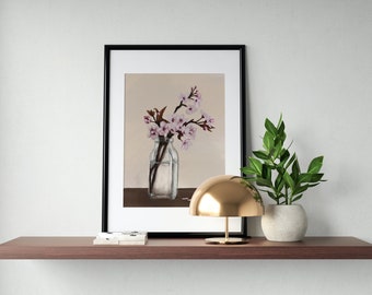 Cherry Blossom Print | Digital Wall Print