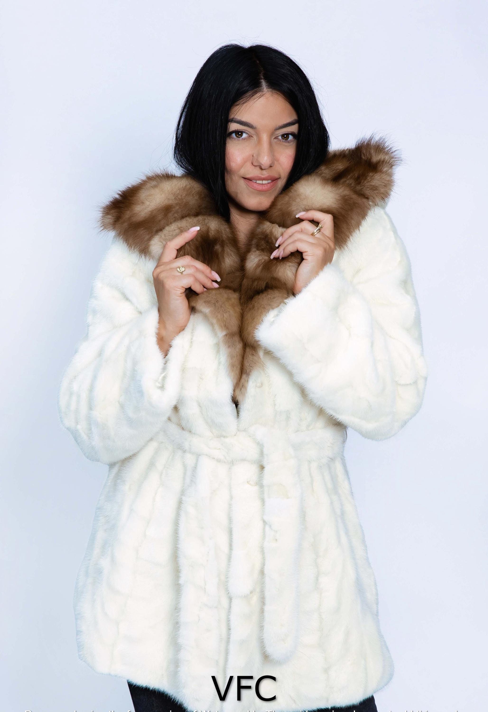 ⭕️パールホワイトミンクコート ホワイトミンクコートのリフォーム | (有)大木毛皮店