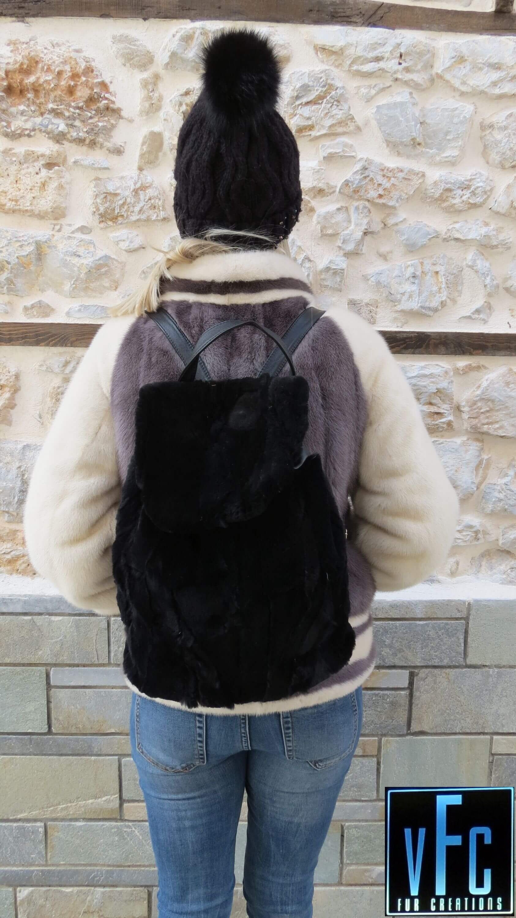 バッグ \"FURX Monster Shoulder Bag\"(Black) Fendi Medium Black Nylon Monster Backpack - Ann's Fabulous