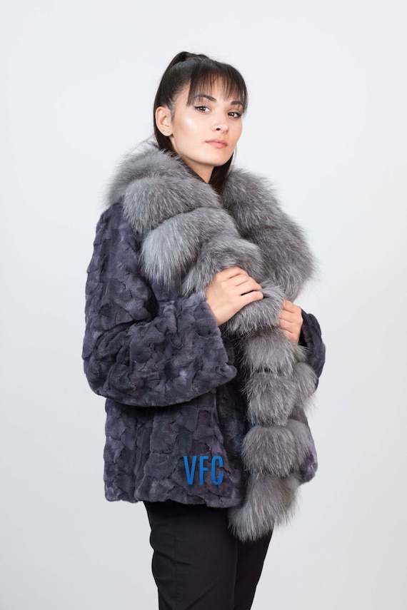 Furreal collared jacket store