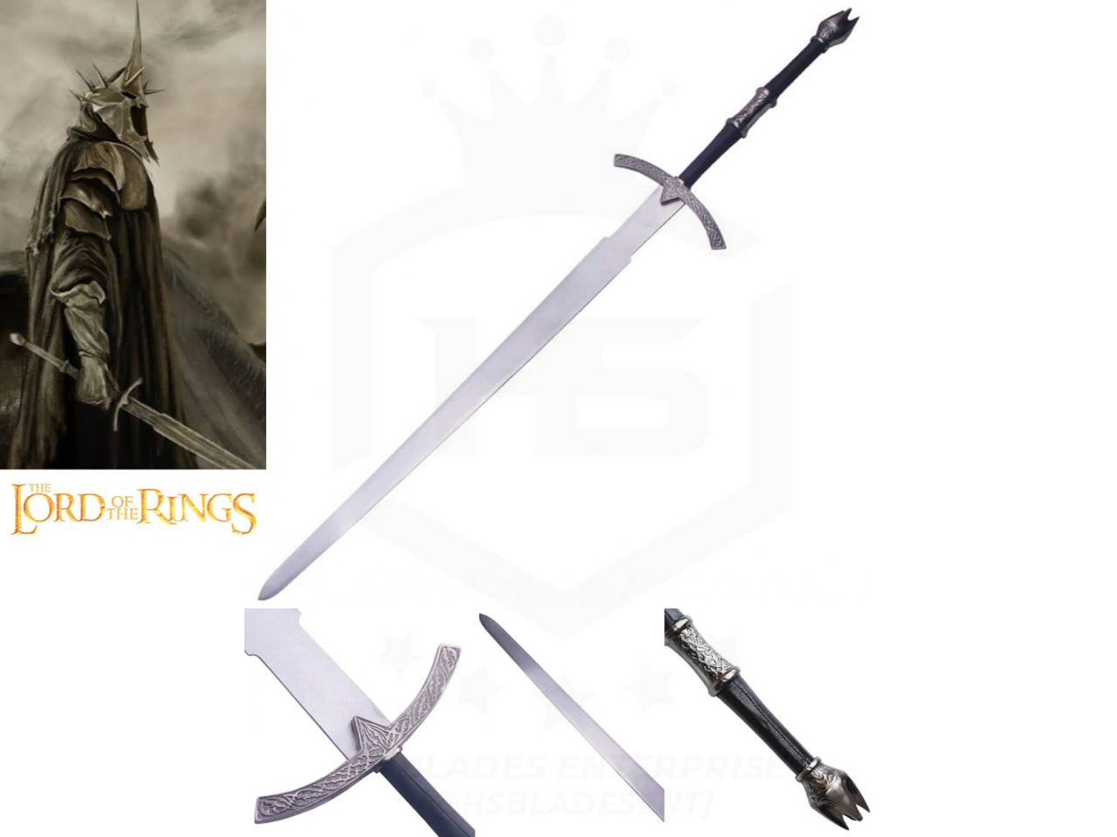 The Witch King of Angmar's Sword from Lord of The Rings Etsy