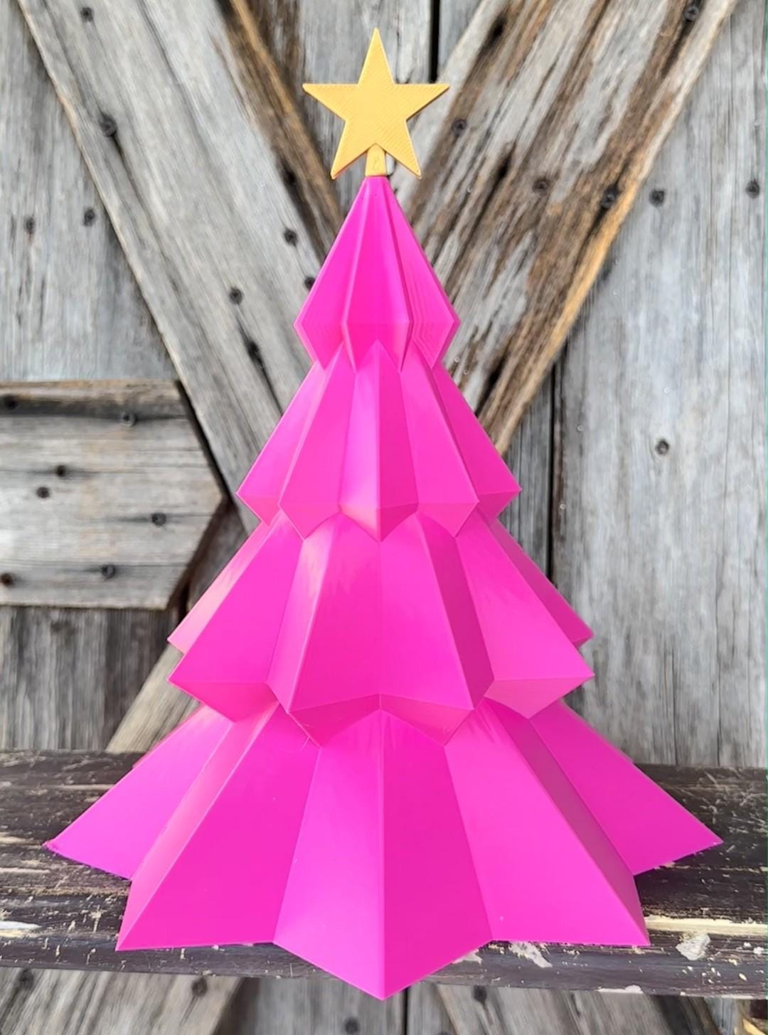 17 Inch Pyramid Tree - Etsy