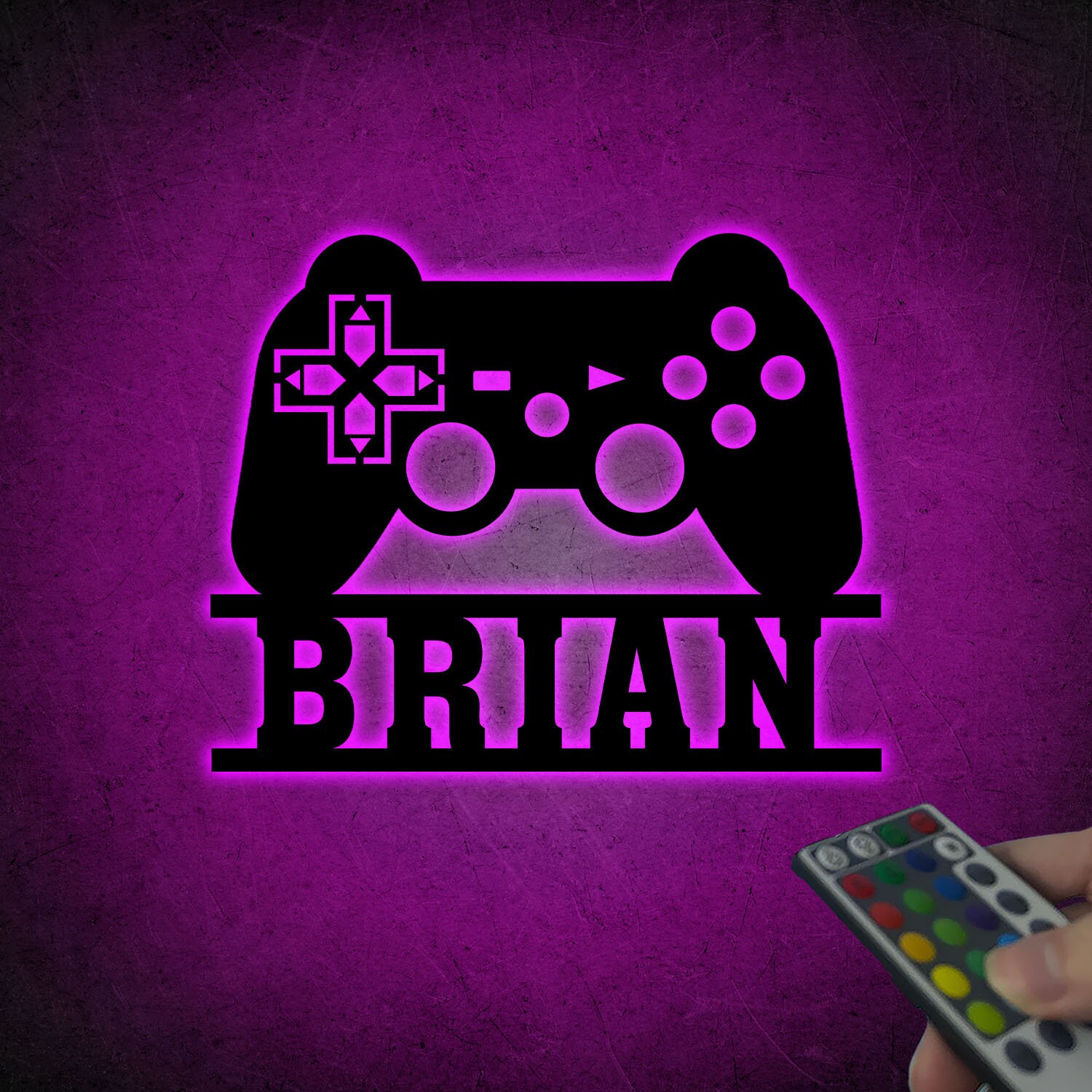 Personalized Game Metal Sign With LED Lights Gaming Zone Wall - Etsy  Australia