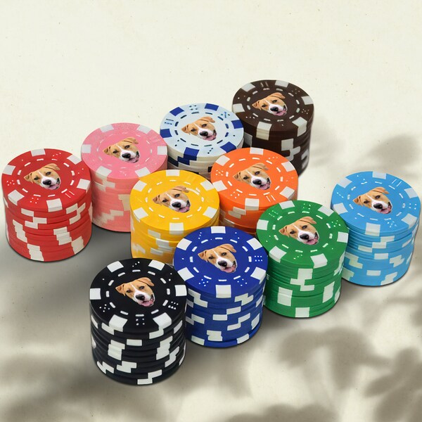 Custom Poker Chips Etsy
