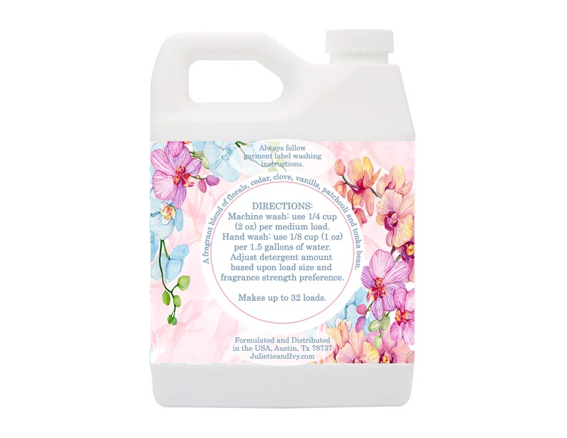 Like a Diva Laundry Detergent 32 Oz Etsy