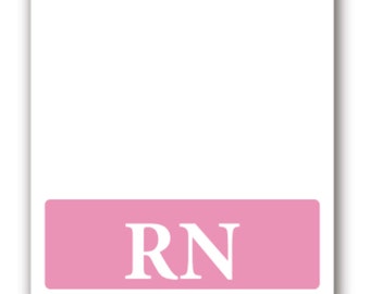 Colored RN Badge Buddy: Nurse ID Holder, Nurse Gift