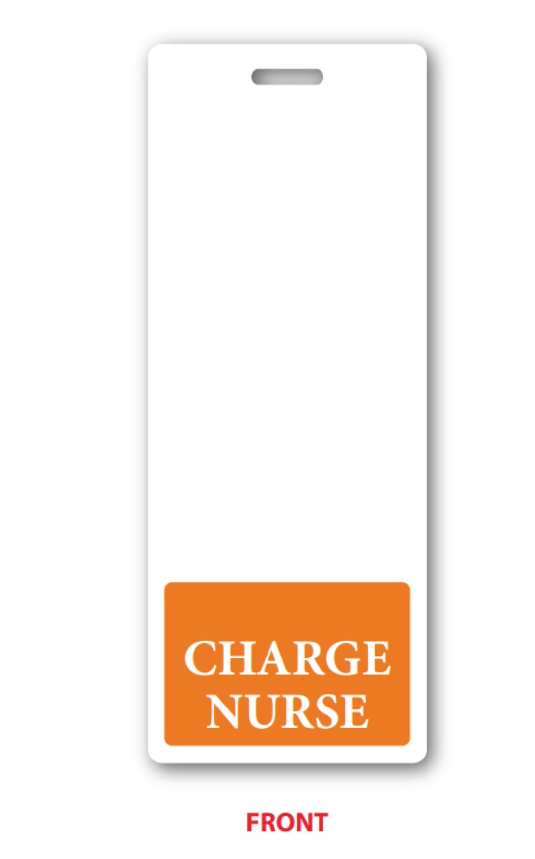 CHARGE NURSE BADGE Buddy, Vertical Badge Buddy, Charge Nurse Gift ...