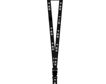 LONG RN LANYARD Badge holder/key holder, 1 breakaway, Nurse gift
