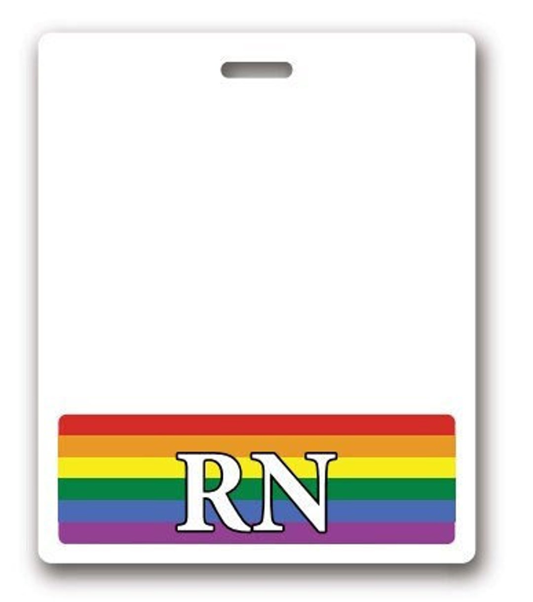 PRIDE RN BADGEBUDDY, Nurse Badge Buddy, Nurse Id, Nurse Gift, Pride Gift,  Rainbow Pride Gift -  Canada