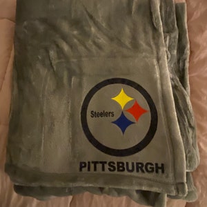 Steelers throw blanket