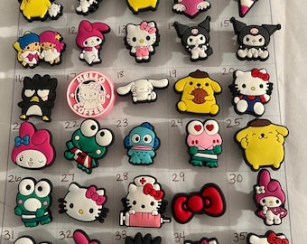 Sanrio & Kitty Friends Shoe Charms