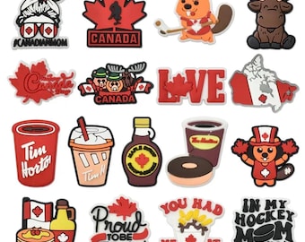 Canadian Shoe Charms