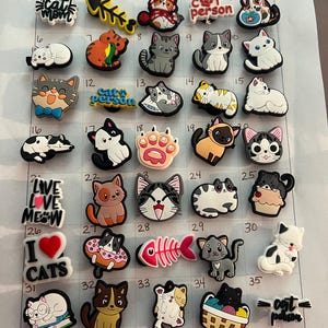 Cat Shoe Charms