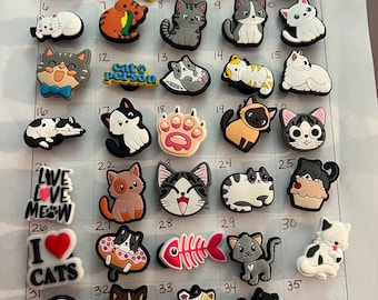 Cat Shoe Charms