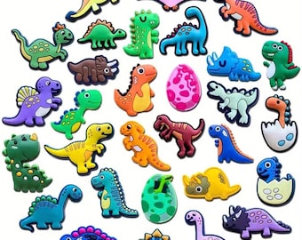 Dinosaur Shoe Charms