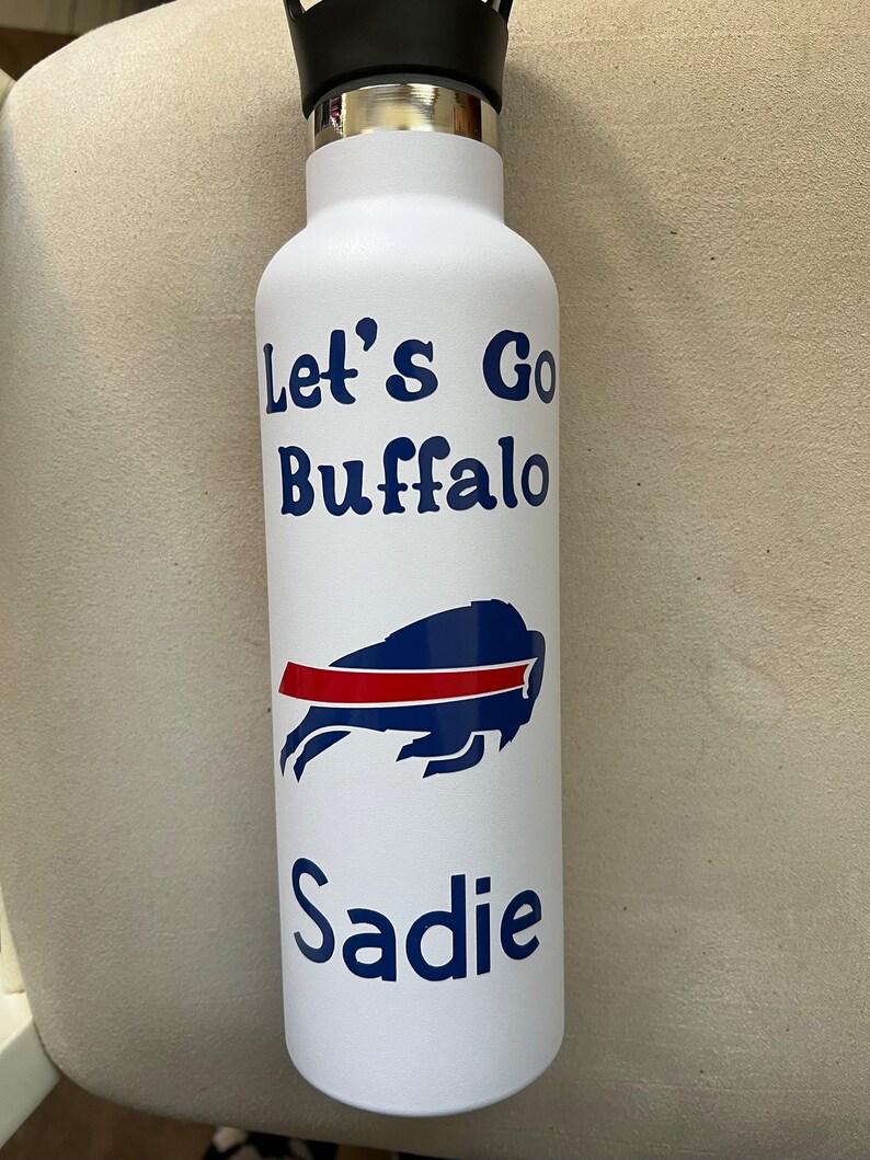Buffalo Water Bottle - Etsy