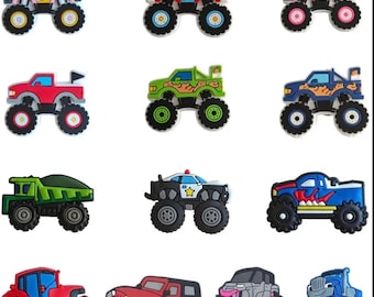 Monster Truck Shoe Charms