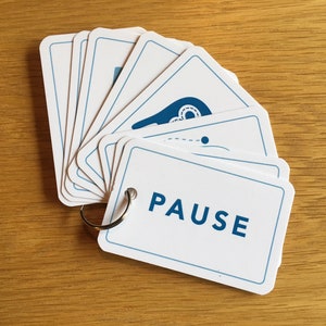 Tarjetas de apoyo para la ansiedad que mejoran el bienestar, el estrés y la salud mental