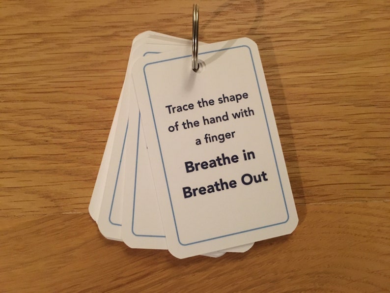 Anxiety support cards for wellbeing stress and mental health image 3