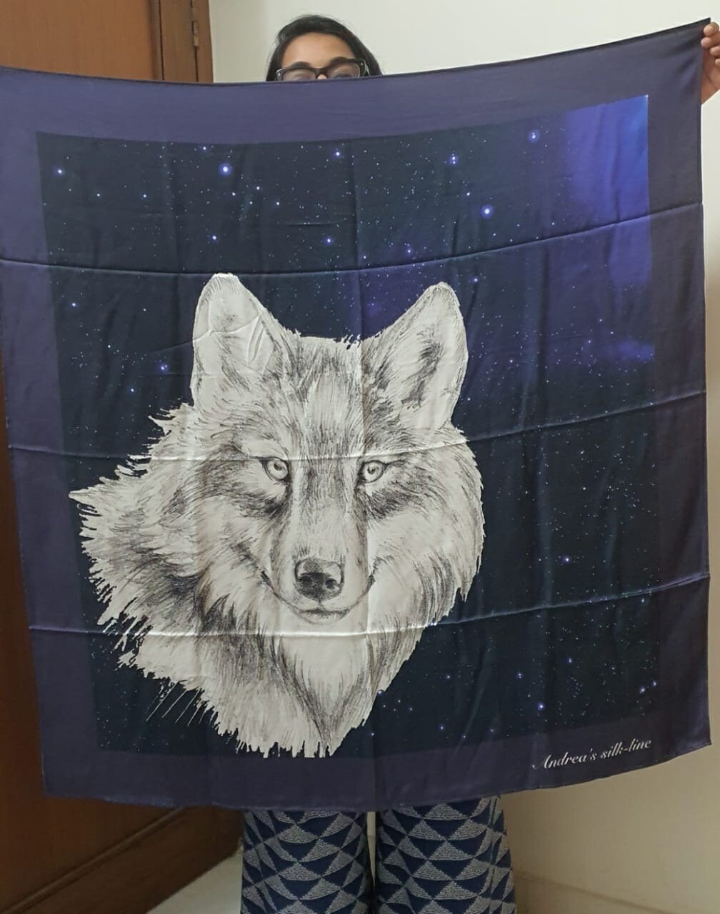 Wolf Handkerchief