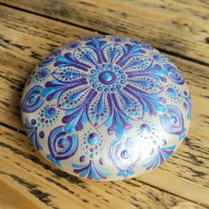 Mandala Stone Mandala Rock Mandala Home Decor Unique Gift For Her Mandala  Dot Art Ornament Handmade Mandala Art Hand Painted Unique Mandala