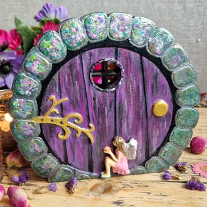 Enchanted Fairy Door Decor Fairy Door Handmade fairy door Magical Door Tooth Fairy Door Magical Whimsical Unique Gift Enchanted Fairy Decor