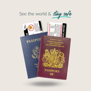 Plastic Gluten-Free Translation Card for Celiac Disease | Restaurant & Travel Dining Card | Choose 58 Languages | Medical Alert image 10