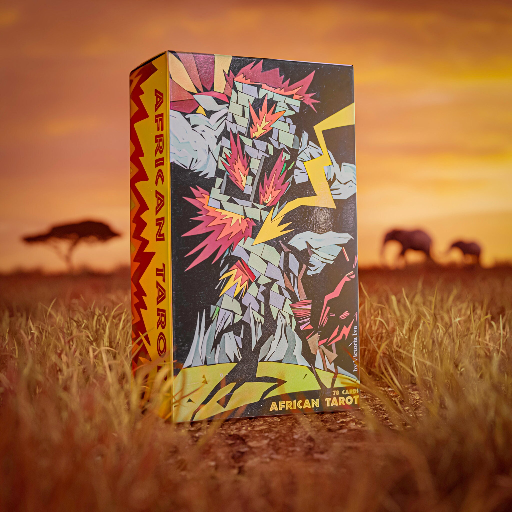 African Tarot Deck Tarot Reading Cards & Guide by Da Brigh - Etsy Finland