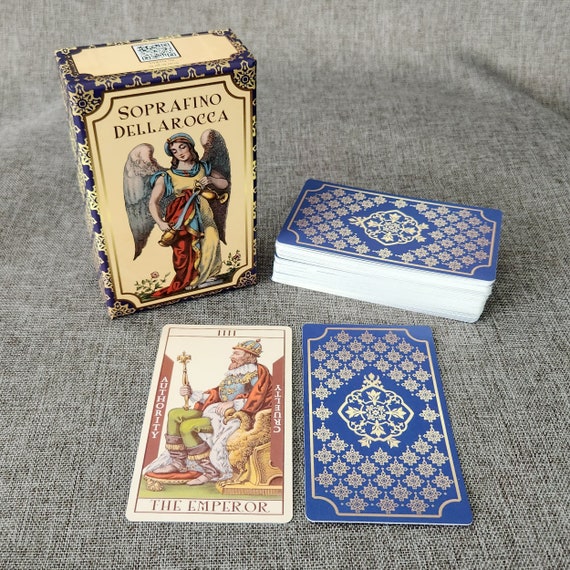 Soprafino Dellarocca Tarot 78 Cards Deck - Etsy