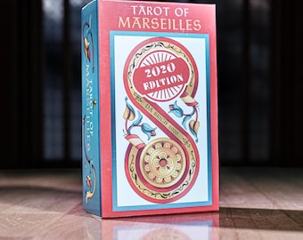 Vintage (1980) Ancien Tarot De Marseille by B. P. Grimaud