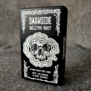 Darkside Skeleton Tarot Standard Edition Pointillism Artwork