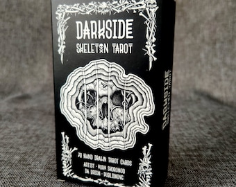 Darkside Skeleton Tarot Standard Edition Pointillism Artwork