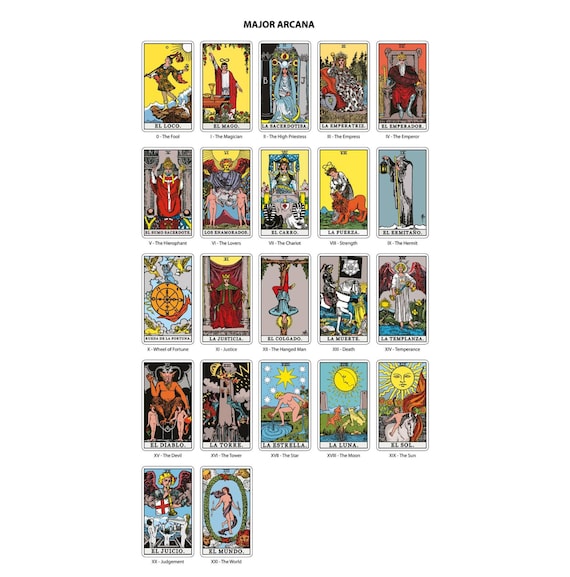 Original Tarot Deck spanish Edition the Original Tarot Reading Cards &  Guide by Da Brigh -  Hong Kong