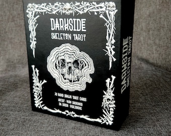 Darkside Skeleton Tarot Premium Edition Pointillism Artwork