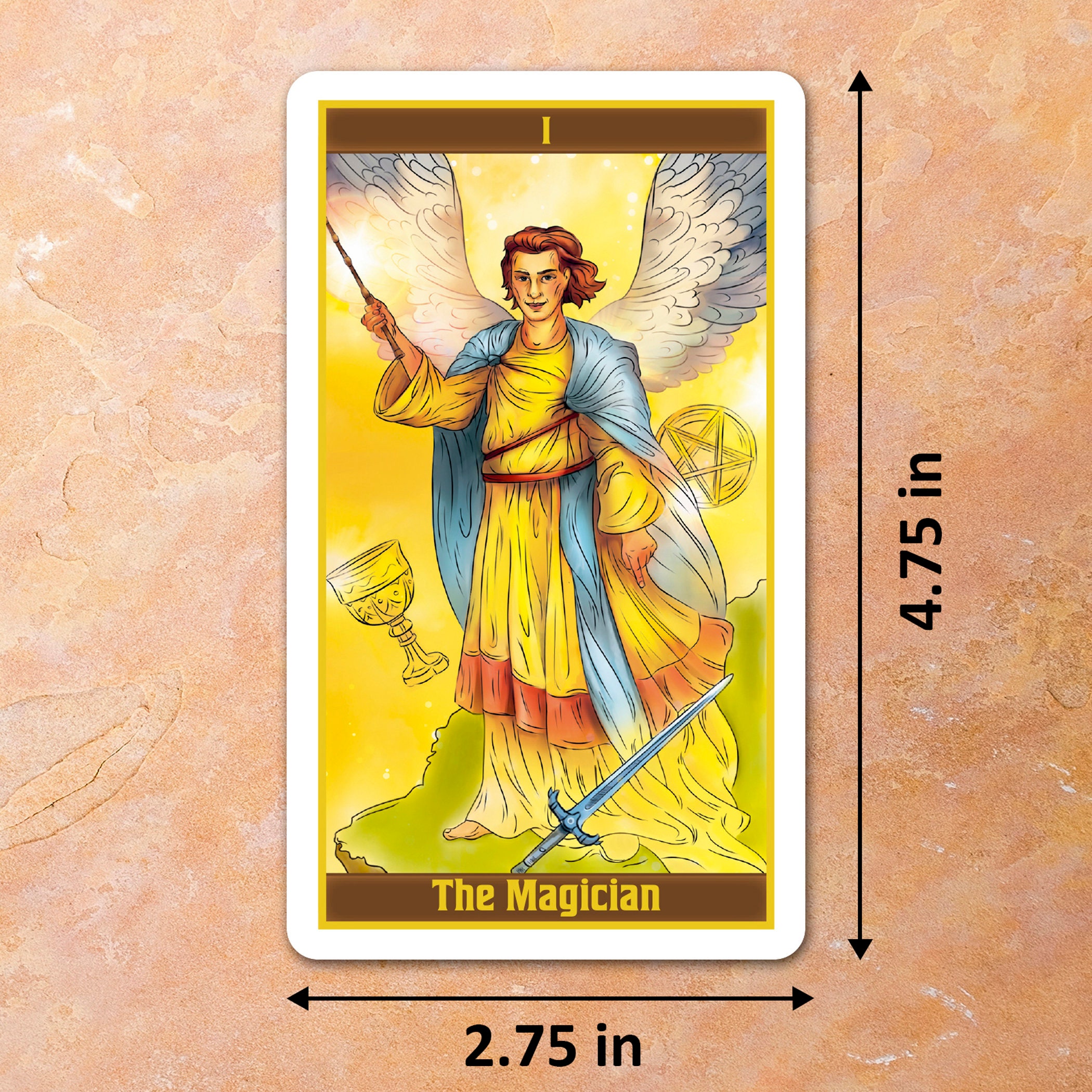 Angels Tarot Deck Tarot Cards Tarot Reading Card and Guide Etsy UK