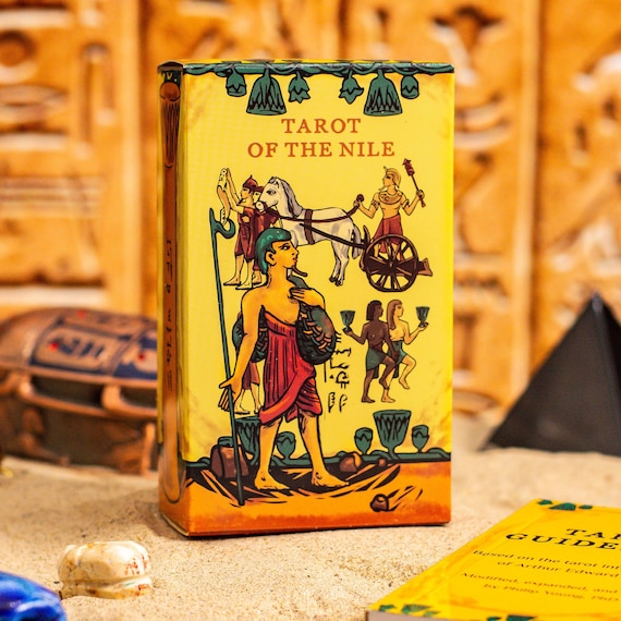 Tarot of the Nile Deck | Ancient Egyptian Art, 78 Cards - Etsy