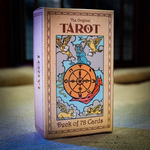 Original Tarot Deck | Tarot Reading Cards | Tarot Guide | Rider Waite Tarot Deck | Tarot Deck with Guidebook | Tarot Cards | Oracle Deck