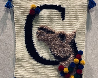 PATTERN: C is for Camel Wall Hanging