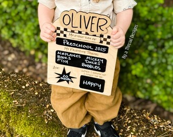 They Grow So Fast - First Day Sign