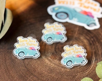 Have Yarn, Will Travel Pin