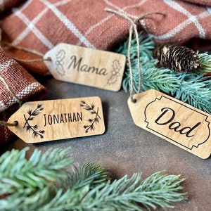 Gift, Stocking Name Tag
