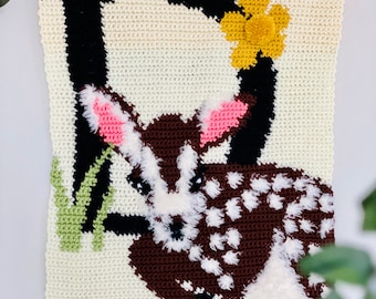 PATTERN: D is for Deer Wall Hanging