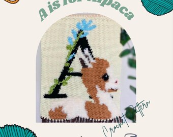 PATTERN: A is for Alpaca Wall Hanging