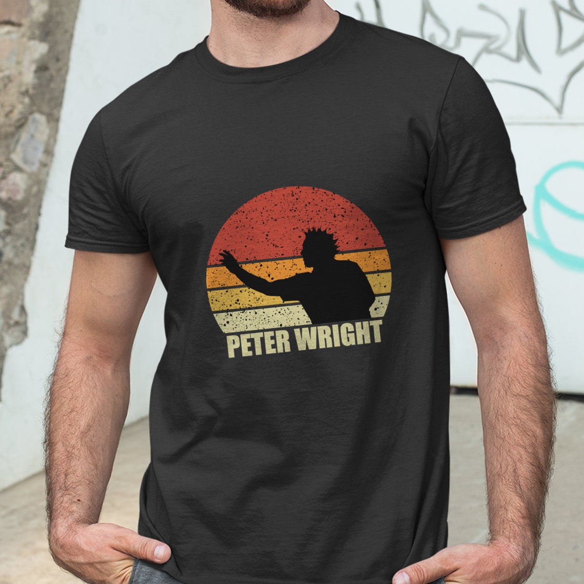 Darts Peter Wright Classic TShirt Unisex Short Sleeve Etsy