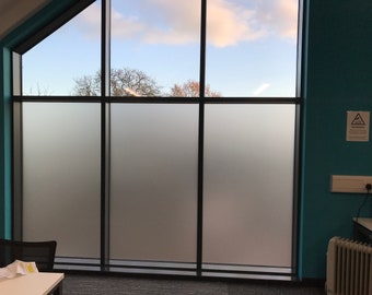 Privacy Window Film Self-adhesive decorative film Solar Privacy UV Protection for windows Frosted Obscure Ideal for Privacy  (FREE POSTAGE)