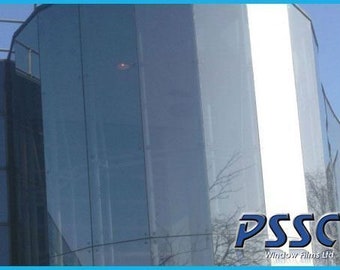 Reflective Silver 35 privacy Window Film Privacy Tint Self-adhesive UV Reduction Film ( Free Postage )