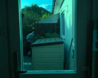 Blue / Transparent Coloured Window Film / Window film / Blue