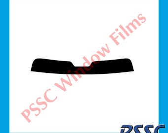 Pre Cut Window Film Sun Strip Bespoke made to order for your vehicle, FREE POSTAGE