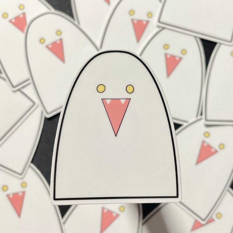 Cute Ghost Sticker | BL Lightsaber Sticker image 2