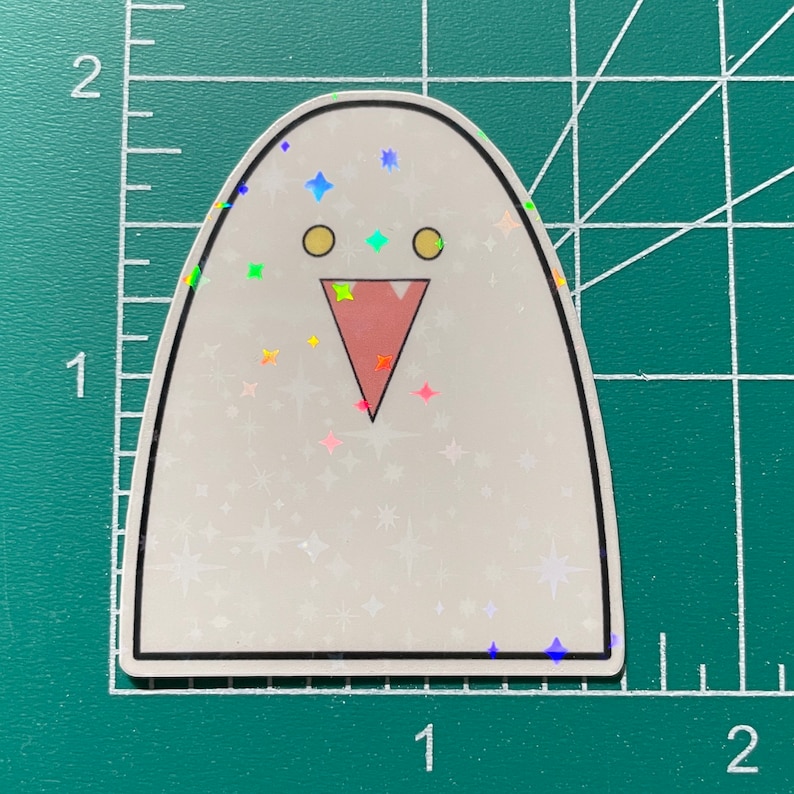 Cute Ghost Sticker | BL Lightsaber Sticker image 5